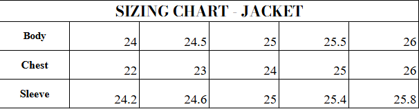 Charcoal Black Jacket