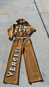 VERCETI "Mustard Brown" Tracksuit