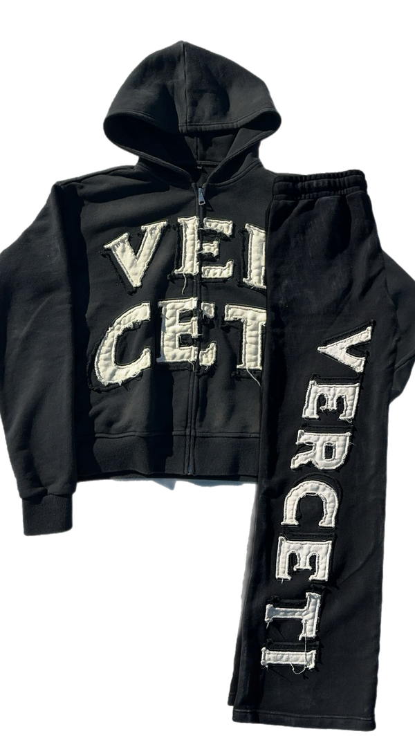 VERCETI "Charcoal Black" Tracksuit