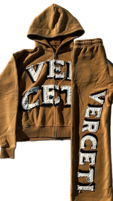 VERCETI "Mustard Brown" Tracksuit