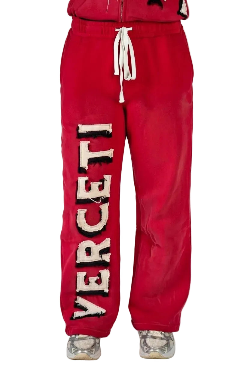 Crimson Red Sweats