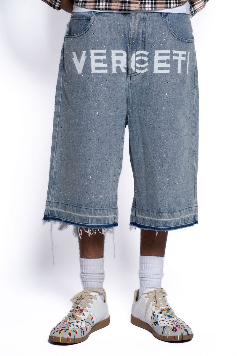 "Glistening Ocean" Jorts
